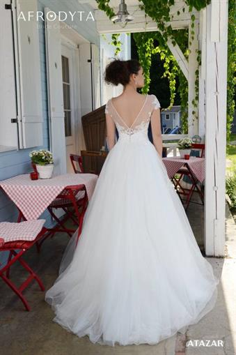 Suknia ślubna Atazar tył z kolekcji Elope 2019 firmy Afrodyta z Rzeszowa