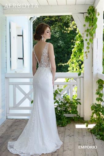 Suknia ślubna Emporio tył z kolekcji Elope 2019 firmy Afrodyta z Rzeszowa