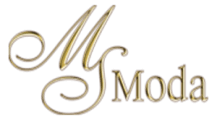 Logo firmy MS Moda producenta sukien ślubnych