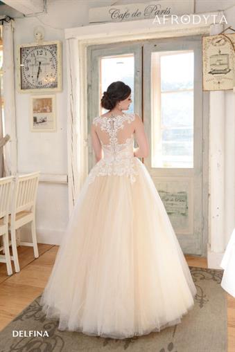 Suknia ślubna Delfina tył z kolekcji Elope 2019 firmy Afrodyta z Rzeszowa