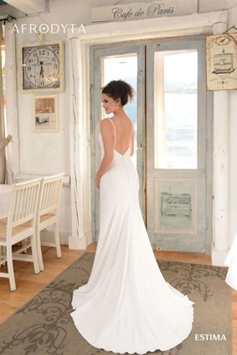Suknia ślubna Estima tył z kolekcji Elope 2019 firmy Afrodyta z Rzeszowa