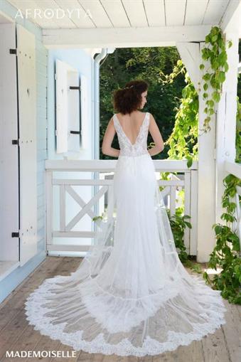 Suknia ślubna Mademoiselle tył z kolekcji Elope 2019 firmy Afrodyta z Rzeszowa