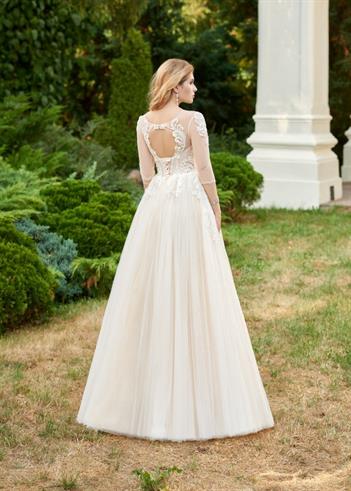 Suknia ślubna Antonia tył z kolekcji DFM 2019 Relevence Bridal